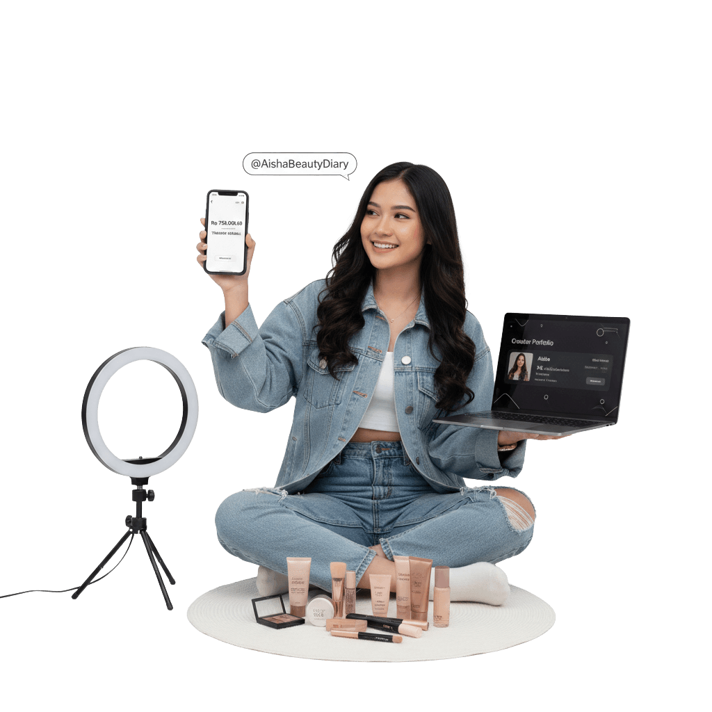 Happy creators and brand partners